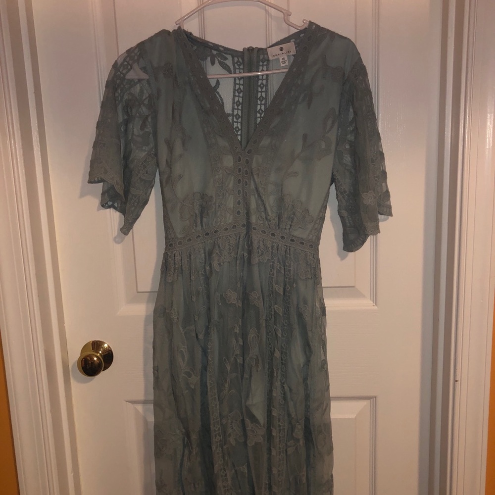 Socialite Maxi Lace Romper